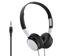 Cuffie cablate over-ear - Cuffie pieghevoli antirumore, da gioco per PC, compatibile con tablet, telefono cellulare | Chat Musica Film Ufficio Lavoro Viaggi Studio Intrattenimento