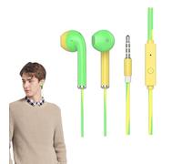 Cuffie cablate per la scuola, graziose cuffie per computer, auricolari con cavo per scuola, studio, ufficio, lavoro, con comodi tappi per le orecchie di diverse dimensioni per ragazze, bambini