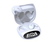 Cuffie Cancellazione Rumore Auricolari Invisibili Per Dormire Minuscole Mini Cuffie Nascoste Con Cancellazione Del Rumore Auricolari TWS Auricolari Stereo Sportivi bluetooth 5.3 Cuffie Bluetooth(White
