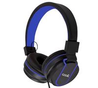 Cuffie Caschi Jack 3,5 mm Cool Toronto con Micro Nero-Blu