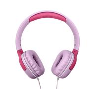 Celly Cuffie filo bambini KIDSBEAT2PK – microfono, archetto regolabile, jack 3.5mm rosa