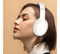 Cuffie circumaurali wireless Bluetooth 5.3 con cancellazione attiva del rumore