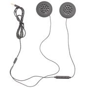 Cuffie con altoparlanti per casco da moto, jack da 3,5 mm, cuffie cablate