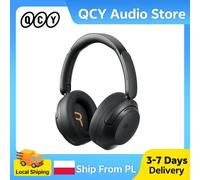 Cuffie con Cancellazione del Rumore QCY H3S ANC -56dB, Auricolari Wireless Bluetooth 6.0 Hi-Res LDAC, Doppio Driver, 102 Ore di Autonomia