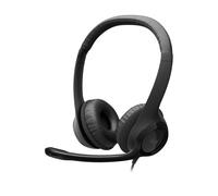 CUFFIE CON CAVO H390 PER PC E PORTATILE - AURICOLARI STEREO CON MICROFONO DI QUA