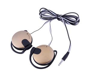 Cuffie con clip cablate | SN-140 Noodle Cable 3,5 mm MP4 Over-Ear Game Sports Noodle Cavo con Microfono Telefono Cellulare Cuffie Universali (140 Noodle Cavo)