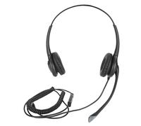 Cuffie con design a doppio auricolare, microfono con cancellazione del rumore e audio a banda larga per una riproduzione del suono naturale, suono