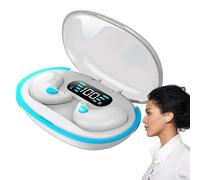 Cuffie con display digitale a LED, cuffie sportive wireless, 6,5 x 4,2 cm, leggere, invisibili, comode, compatte, ideali per gli amanti della musica e gli appassionati