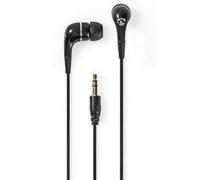 Cuffie con Filo a Cavo Rotondo da 1,20 m Auricolare Nero