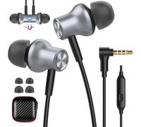 Cuffie con Filo e Microfono per Xiaomi Book 14 Redmi Note 13 Laptop PC Chromebook, Cuffie in Ear, Headphones con 3.5MM Jack para iPhone 6s Galaxy A13 A14 MP3
