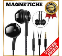 Cuffie con FILO Magnetici da Sport Auricolari In-Ear Microfono Resistente Sudore