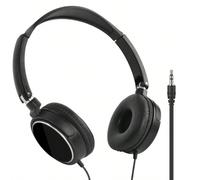 Cuffie con filo senza microfono, compatibili con jack da 3,5 mm per guardare video, ascoltare musica, giocare, confortevoli da indossare Colore unicoABS