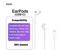 Cuffie con filo (USB-C) - Auricolari compatibili con Apple per iPhone/iPad/Mac USB-C A differenza dei tradizionali auricolari circolari, gli Apple EarPods sono progettati in base alla geometria dell'o