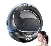 Cuffie con gancio per l'orecchio, auricolari wireless di qualità audio chiaro, auricolari aperti con chiamate chiare, auricolari compatti e compatti con assistente vocale per ascoltare canzoni