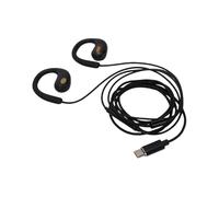 Cuffie con Gancio per L'orecchio Cablato Suono Stereo HiFi con Microfono a Cancellazione di Rumore per Sport Corsa Pendolarismo Vestibilità Ergonomica 1 Paio