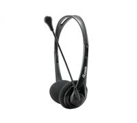 Cuffie con Microfono Archetto Jack 3.5 mm Nero 245302 Chat Headset Conceptronic