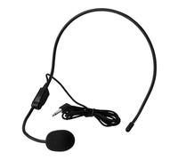 Cuffie con microfono cablato | Cuffie per computer cablate da 3,5 mm | Microfono audio ad alta fedeltà, cuffie leggere con microfono, per cantare, parlare, insegnanti, allenatori, presentazioni