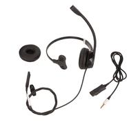Cuffie con microfono Crystal Clear Conversations con cancellazione del rumore, leggere, con archetto regolabile per un comfort eccezionale, suono