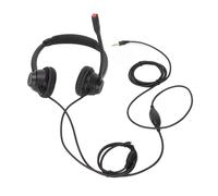 Cuffie con microfono HD, design confortevole per un utilizzo prolungato, resistenza per ambienti difficili, facile configurazione plug and play,