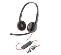 Cuffie con microfono hp poly bw 3220 usb-a + type-c