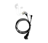 Cuffie con microfono PTT, tubo acustico nascosto con microfono PTT in linea per comunicazioni discrete, compatibili con le radio Puxing BTECH, a