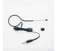 Cuffie con microfono singolo per Sennheiser EM100 G2 G3 G4 Wireless HeadMic BeltPack System microfoni omnidirezionali B20-nero