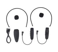 Cuffie con Microfono Wireless, Microfonico UHF Indossabile con Tecnologia Wireless di Fascia Alta 2.4G per Insegnare a Cantare e Parlare