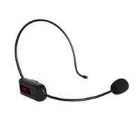 Cuffie con microfono wireless Plug and Play per cantare e parlare in pubblico, cuffie con microfono wireless e microfono palmare 2 in 1 con effetti