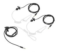 Cuffie con Riduzione del Rumore, Auricolari Cablati Anti-radiazioni con Microfono, Lunghezza 100 Cm per Telefoni Cellulari, 3 Set con Paraorecchie