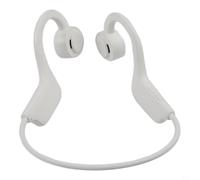 Cuffie con suono osso, 5.1, senza fili, per sport, colore bianco | Bone Conduction Tech, design a orecchio aperto, percepire l'ambiente, sicuro durante lo sport, nessun dolore alle orecchie