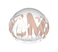 Cuffie da a Cat Yoga Time per donne, riutilizzabili, impermeabili, morbide, con doppio strato di protezione
