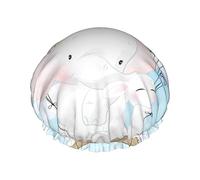Cuffie da a con palloncino e elefante coniglietto che vola, riutilizzabili, impermeabili e morbide, con doppio strato di protezione.