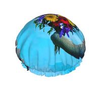 Cuffie da a con proboscide di elefante, coppia di fiori, per donne, riutilizzabili, impermeabili, morbide, con doppio strato di protezione