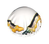 Cuffie da a con tacco alto per donna, cuffie da a riutilizzabili e impermeabili, grandi cuffie da bagno elastiche, doppie cuffie da bagno per capelli, progettate per tutte le lunghezze di