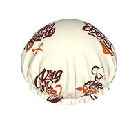 Cuffie da a Cooking With Love per donna, riutilizzabili, impermeabili, morbide, con doppio strato di protezione