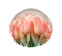 Cuffie da a Hello Spring per donna, riutilizzabili, impermeabili, morbide, con doppio strato di protezione