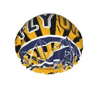 Cuffie da a Keep Calm and Fly On per donna, riutilizzabili, impermeabili, morbide, con doppio strato di protezione