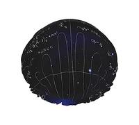 Cuffie da a Mathematica Science per donna, riutilizzabili, impermeabili, morbide, con doppio strato di protezione