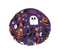 Cuffie da a per Halloween Sweet Candy per donna, riutilizzabili, impermeabili, morbide, con doppio strato di protezione