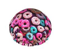 Cuffie da a riutilizzabili con stampa a ciam per donne, cuffia DoubleHair, cuffia per capelli per adulti per tutti i capelli