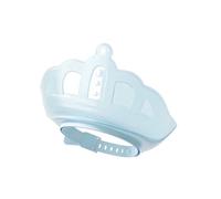 Cuffie da doccia morbide a doppio strato a tenuta stagna Comfort per pelli sensibili Baby Crown Shape Toddler Bathing Essential antiscivolo Kids Shower Hat