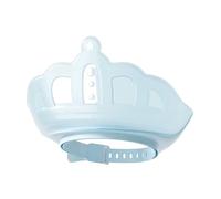 Cuffie da doccia morbide a doppio strato a tenuta stagna Comfort per pelli sensibili Baby Crown Shape Toddler Bathing Essential Accessori da bagno infantili