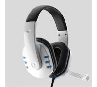 Cuffie da gaming professionali con microfono, suono stereo nitido, compatibilità multipiattaforma per un'esperienza di ascolto ottimale.