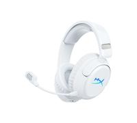 Cuffie da gaming wireless - HYPERX - Cloud Flight 2 - Bianco - 100h di autonomia - 2,4 GHz e Bluetooth 5.3