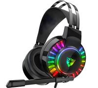 Cuffie da gioco 7.1 con retroilluminazione RGB - Nera