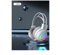 Cuffie Da Gioco 7.1 Stereo Svirtual Surround Bass Cuffie Con Microfono Luce LED