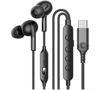 Cuffie da gioco cablate con cancellazione del rumore e modalità di gioco, driver da 10 mm per audio a bassa latenza e chiamate chiare, per iPhone 16/15 e Type-C per telefoni Android (D)