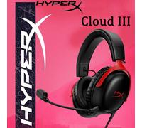 Cuffie da gioco cablate HyperX Cloud 3 III con microfono audio DTS/supporta software HyperX Cuffie da gioco USB per PC PS Xbox Switch