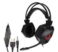Cuffie da gioco con audio surround per Xbox PS5 PC, controllo audio semplice con rotella del volume e disattivazione audio con un solo tasto,