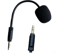 Cuffie da gioco con microfono per Logitech G735, tubo metallico, cancellazione del rumore, jack da 3,5 mm, nero